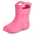 Ladeheid Damen federleichte Eva Gummistiefel Regenschuhe LA-CA-09 (Rosa, 36/37 EU) - Rosa - 36-37