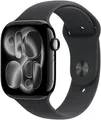 Apple Watch Series 11 (46mm) GPS Alu Sportarmband M/L (diamantschwarz/sch)