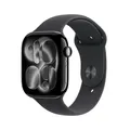 Apple Watch Series 11 GPS 46mm M/L MEUX4ZR/A Aluminiumgehäuse Schwarz Sportarmband Schwarz