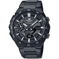 Smartwatch CASIO EDIFICE, schwarz, Smartwatches, Quarzuhr, Armbanduhr,Herrenuhr,Stoppfunktion,Bluetooth,Resinarmband