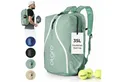 Otaro Tennisrucksack mit Schuhfach (35L), Padelrucksack für 2 Padel Schläger, Padeltasche (Perfekt durchdacht für Padel-Ausrüstung, mit Schlägerfach, Schuhfach, Laptopfach & Getränkehalter), wasserabweisender Padel Rucksack für Herren & Damen