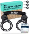 AARON Kettenschloss Bolt Handschellenschloss E-Scooter Fahrrad Hochsicherheit