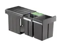 WESCO 857721-72 Abfallsorter 40 (20+2x10) Liter BIO TRIO MAXI 40 DT oriongrau...