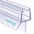 Engelbach® Duschdichtung für 5-8mm Glastüren, 1x70cm, Duschtürdichtung, Wasserabweisende Ersatzdichtung