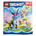LEGO DREAMZzz Bunchus kreative Tierabenteuer, Spielzeughase für Kinder, 20-in-1