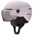 Atomic Savor Visor JR Skihelm mit Visier - Lavender - Größe XS - Für Kinder & Jugendliche - Max. Stoßdämpfung - Active Aircon Belüftung - Brille mit High End-Verspiegelung