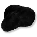 Fahrradsattel Bezug Fahrradsattelüberzug aus Merino Lammfell FSB-A-2 schwarz ...