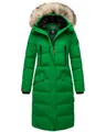 Marikoo Schneejacke Marikoo Schneesternchen Damen Winter Steppjacke B890 langer Parka mit abnehmbarer Kapuze