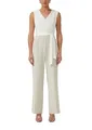 s.Oliver Ärmelloser Jumpsuit mit Bindegürtel