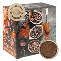 Corasol Premium Flavoured Coffee Kaffee-Adventskalender mit 24 aromatisierten Kaffee-Kreationen, gemahlen für Genießer (240 g)