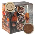 Corasol Premium Flavoured Coffee Kaffee-Adventskalender mit 24 aromatisierten Ka