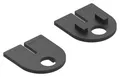 1 Paar Gummis zu Glasklemme 63x45x30 mm AbZ für 12,76 mm Glas VSG