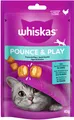 Whiskas WHISKAS® Portionsbeutel Pounce & Play mit Huhn 45g, für: Katze