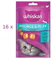 Whiskas Snack Pounce & Play mit Huhn (€ 46,74 /kg) mit Taurin: 16 Beutel x 45 g