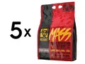 5 x Mutant Mutant Mass, Chocolate Fudge Brownie - 6800g (14,12 EUR/kg)