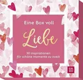 Eine Box voll Liebe: 30 Inspirationen für schöne Momente zu zweit | Kartenb