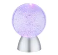 GLOBO LIGHTING LED Tischleuchte, LED-Leuchtmittel fest verbaut, Farbwechsel, Neutralweiß, Kaltweiß, Warmweiß, Tageslichtweiß, Tischleuchte Beistelllampe Leselampe schwarz RGB Effekt H 18 cm