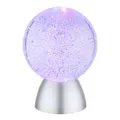 Tischleuchte Nachttischlampe Beistelllampe Kunststoff LED Farbwechsler H 18 cm