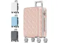 KESSER® Reisekoffer Koffer ABS Hartschalenkoffer mit Zahlenschloss, Kofferwaage & Reisebrieftasche 360° Rollen Koffer für Business & Reise Trolley