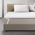 The White stone Topper Memory Foam für Doppelbett 180x220