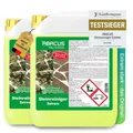 ABACUS® Steinreiniger Extrem, intensiver Steinreiniger für außen mit Sofortwirkung, entfernt sofort Schmutz, Grünbelag, Flechten & Algen in Minuten, Steinreiniger Intensiv außen 10 Liter