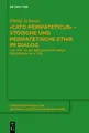 Philip Schmitz "Cato Peripateticus" – stoische u (Gebundene Ausgabe) (US IMPORT)