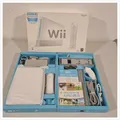 Nintendo Wii Sports Konsole Set in Weiß sehr schöner gebrauchter Zustand