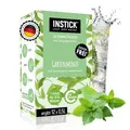 INSTICK Zuckerfreies Instant-Getränk (Gartenminze) - 1 Packung für 12 x 0,5-1 L - Veganes Getränkepulver Kalorienarm & Vitamin C - Instant-Pulver