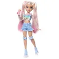 Mattel JFX96 - Barbie Dream Besties Roller Skate Malibu Fashion Puppe