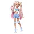 Barbie Dream Besties Doll and Accessories, Barbie “Malibu” Posable Roller Skatin