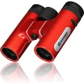 Bresser Verrekijker - Spirit 6 x 24 - Rood - Licht en Compact - Ruim Gezichtsveld - (6x, 24 mm) (9676206)