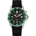 Jacques Lemans 1-2170E Hybromatic Diver Herrenuhr 41mm 20ATM - Silber