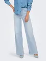 ONLY High-waist-Jeans ONLMADISON BLUSH HW WIDE DNM CRO495 NOOS 5-Pocket Style