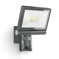 STEINEL Sensor-LED-Strahler "XLED CAM1 S", 21 W, inkl. Bewegungsmelder, dimmbar - grau
