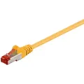 Goobay 3m CAT 6 Patchkabel, S/FTP PiMF, Gelb