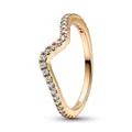 Pandora Funkelnde Welle Ring 162539C01 Damenring