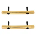 Musiclily 2X Gold Brass String Guide Retainer Bar For Floyd Rose Tremolo Guitar