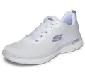 Skechers Damen Arch Fit Summits Daily Flow Turnschuhe, White, 39 EU