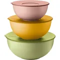 Guzzini EVERYWHERE BIO - Set 3 Schüsseln mit Deckel Assorted c. (5 l) (29260452)