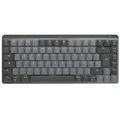 LOGITECH MX Mechanical Mini Graphite, LEDs weiß, Kailh Choc V2 LOW PROFILE RED, Logi Bolt, USB/Bluetooth, DE