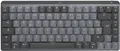 Logitech Master Series MX Mechanical Mini - Tastatur - hinterleuchtet - kabellos - Bluetooth LE - QWERTZ - Deutsch - Tastenschalter: Linear - Graphite
