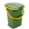 Reise WC Toilette Campingtoilette Eimertoilette Camping Eimer Grün Orange 19L