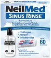 NeilMed Nasendusche + 60 Beutel Nasenspülsalz – Nasenspülung, Nasenreinigung, Sanfte Nasendusche gegen Allergien & Schnupfen