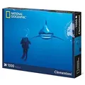 Clementoni National Geographic Puzzle Whitetip Hai 1000 Teile