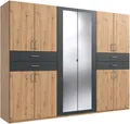Kleiderschrank Drehtürenschrank Taiga 🔶