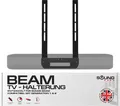 TV-Beugel für Sonos Beam, Schwarz, komplettes Hardware-Kit, Soundbar-Beugel
