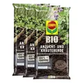 Compo BIO Anzucht- und Kräutererde 3er-Pack (3x 5 Liter)