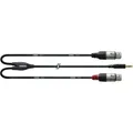 Cordial Klinke 3,5mm stereo / 2x XLR female CFY 3 WFF | Neu