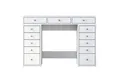 Skye Decor Schminktisch 100% MELAMINE COATED E1 QUALITY CHIPBOARD, 81,6 cm x 44,5 cm x 120 cm (Packung, 1 Schminktisch)
