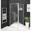 Gelco SIGMA SIMPLY Eckige Duschkabine Drehtür 900x900mm L/R Variante, Brick glas